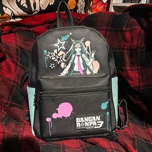 Black and Blue Backpack